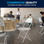 Plastic Fan Back Folding Chair-99620372