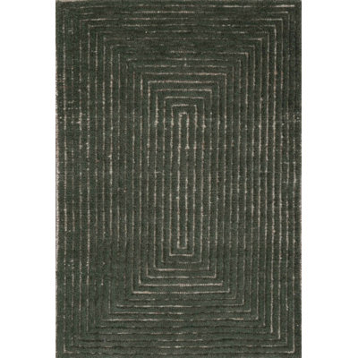 Contemporary, Stuart Street Collection One-of-a-Kind Rectangle 2 X 3 Hand Knotted Area Rug