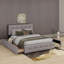 Grand lit plateforme tapissier avec 2 tiroirs et un lit gigogne-1374349304
