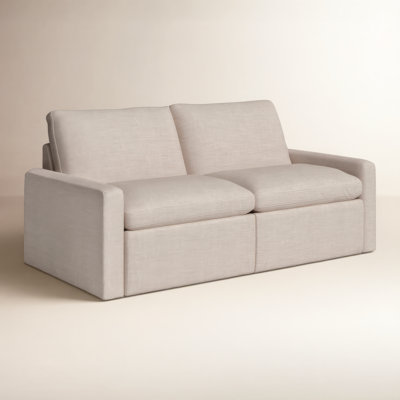 Downing 78" Linen Sofa