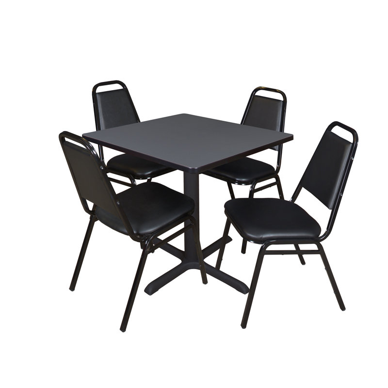 Table de salle à manger Neyland Cain, Gris