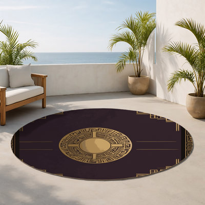 Tapis intérieur et extérieur Luxe Flourish