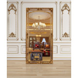 Rectangle Solid Wood Mirror