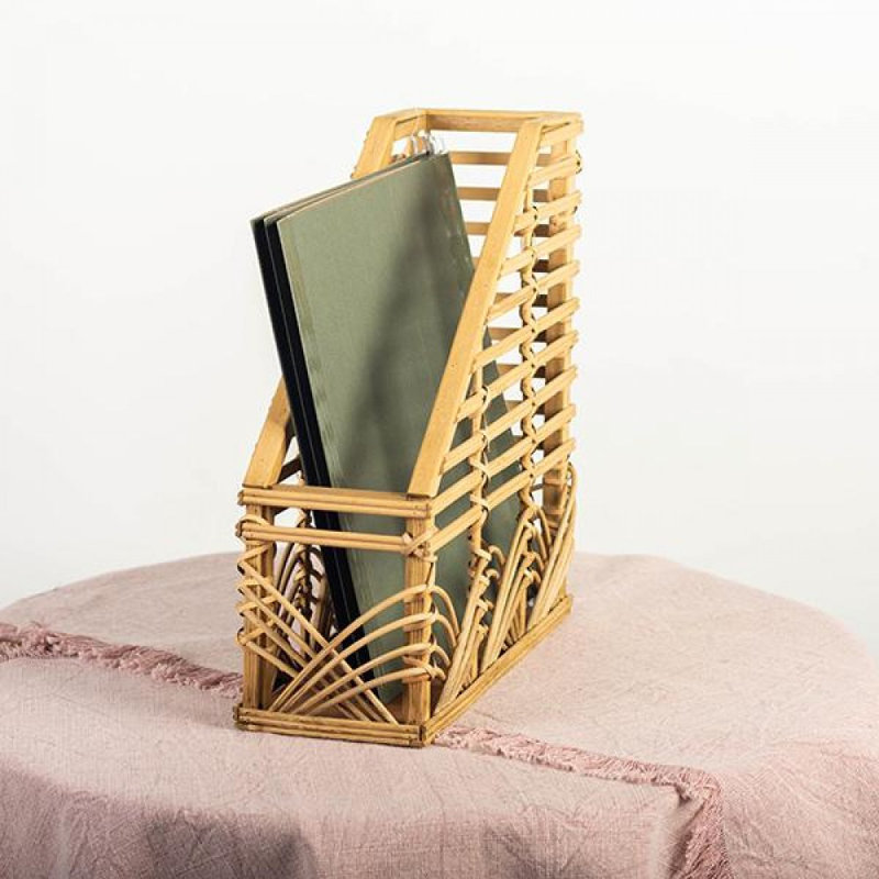 Bay Isle Home™ Woven Magazine Rack | Wayfair