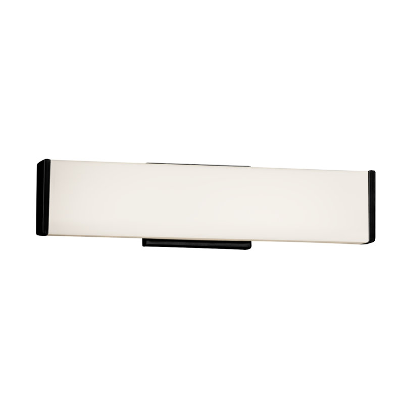 Carlotte Dimmable Bath Bar, Matte Black