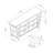 60 - 69 Inch Tv Tall Stand, 2 Drawers & Shelf , Grey Black Finish Drawer Tier And Black, Construct Stand