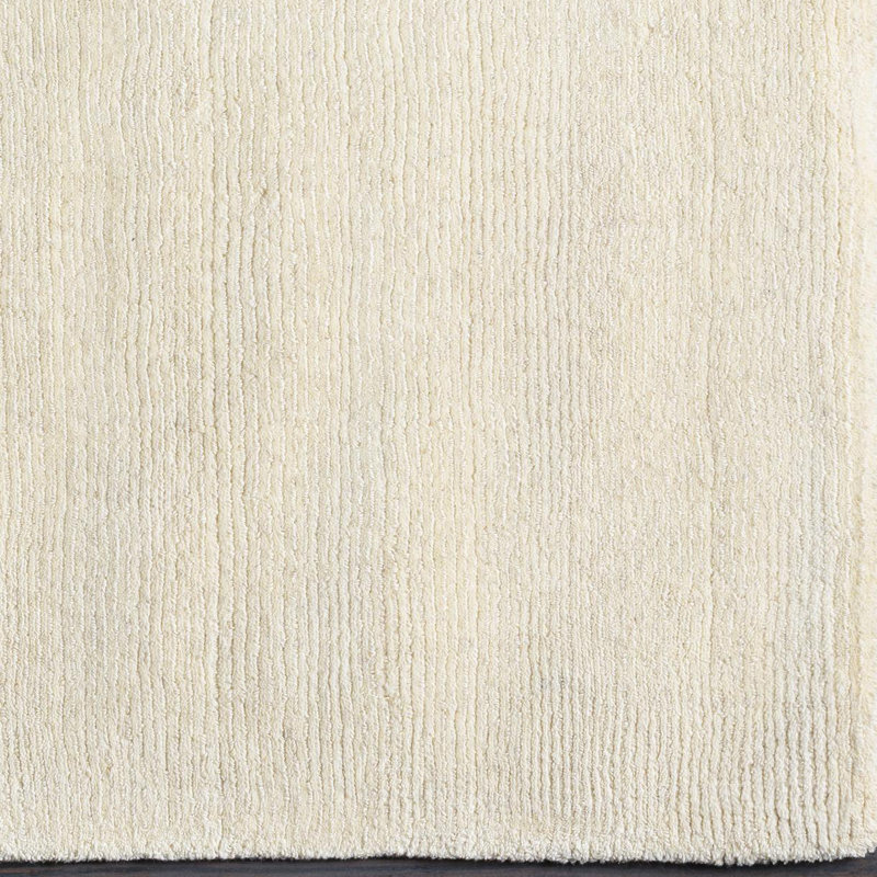 Tapis beige en laine Crowe, Rectangle 5 pi x 8 pi