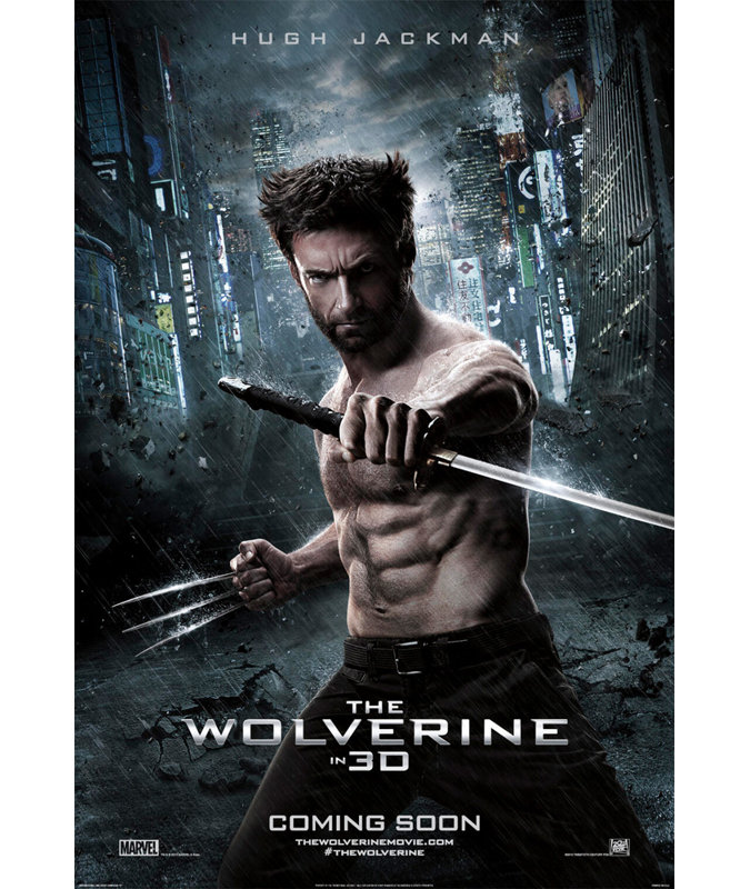 The Wolverine, 24" H x 16" W