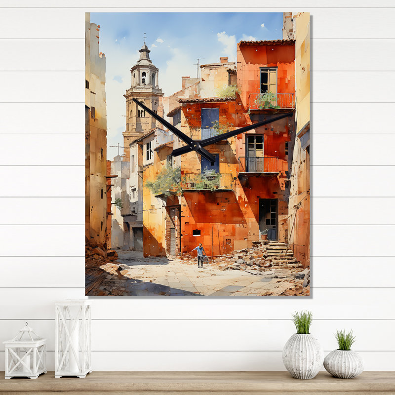 Horloge murale Al jourshine - France, Moyen