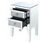 Table de chevet 2 tiroirs Kailee