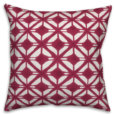 Abstract Diamond Throw Pillow Cover