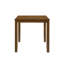 Table carrée traditionnelle en cerisier, hauteur comptoir, peut accueillir confortablement 4 personnes