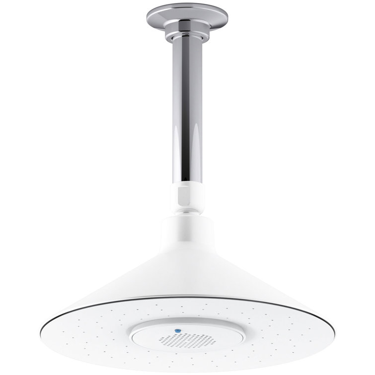 Moxie 2.5 GPM Rainhead with Wireless Speaker