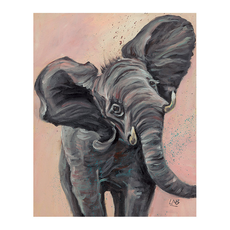 Louise Brown - Wrapped Canvas Painting