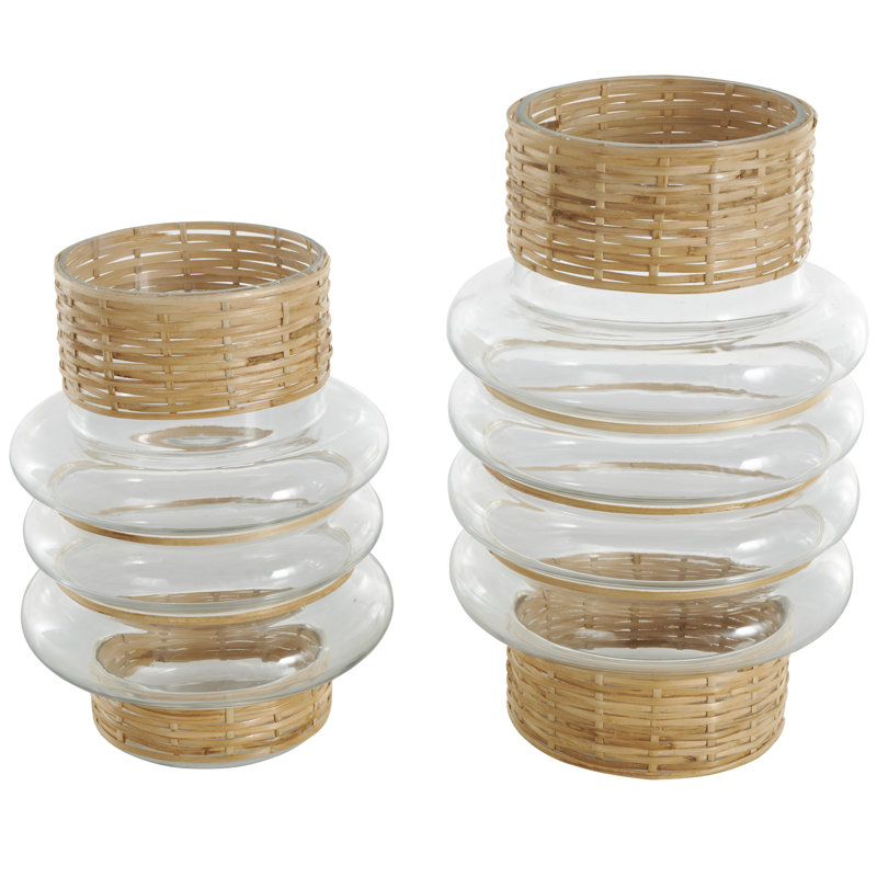 Ensemble de vases en verre Alesiram