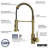 Karran Loxton Pull Down Touchless Kitchen Faucet-101126188