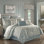 Giovani California King 4Pc. Ensemble d'édredon
