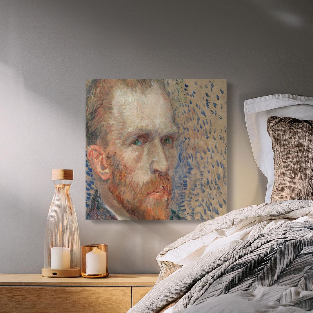 Vibrant Van Gogh Self Portrait Canvas Print