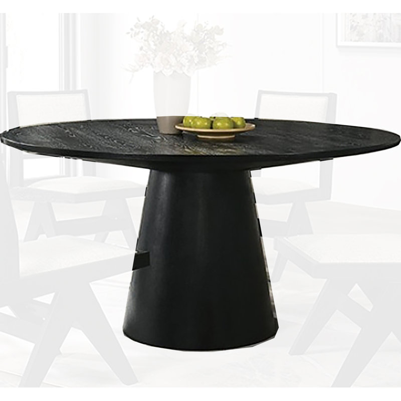 Table de salle à manger Carralero, H 30 po x L 59 po x l 59 po