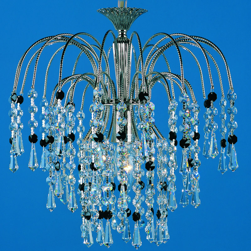 1 - Light Nickel Crystal Pendant