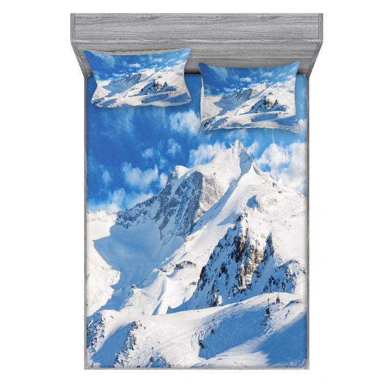 Microfiber Sheet Set, Full Sheet Set + Fitted Sheet + 2 Pillowcases