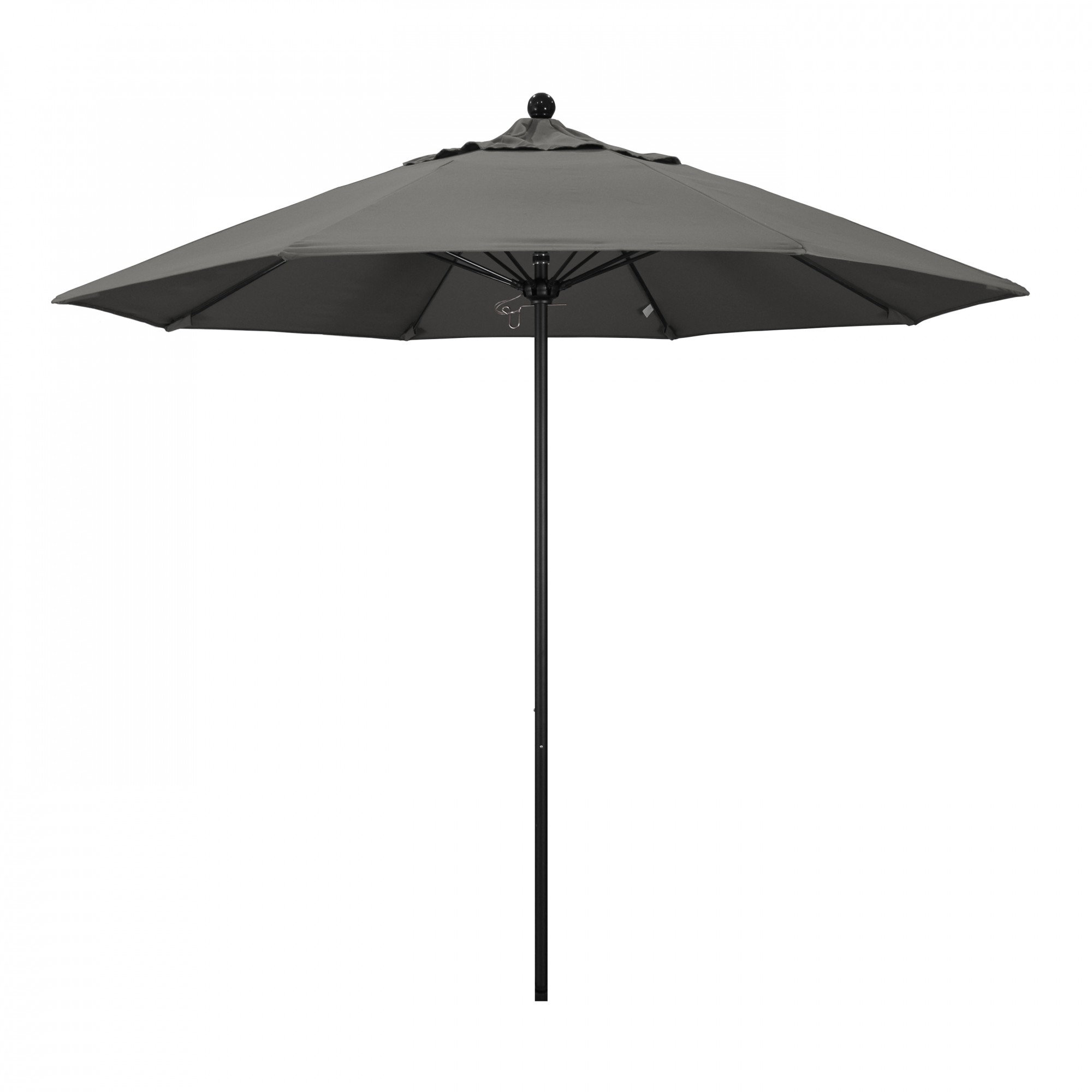 Maria 108'' Sunbrella® Outdoor Umbrella, Canvas Charcoal Sunbrella® Canvas