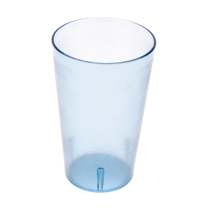 Gobelets de restaurant en plastique robustes, Bleu, Contenant alimentaire