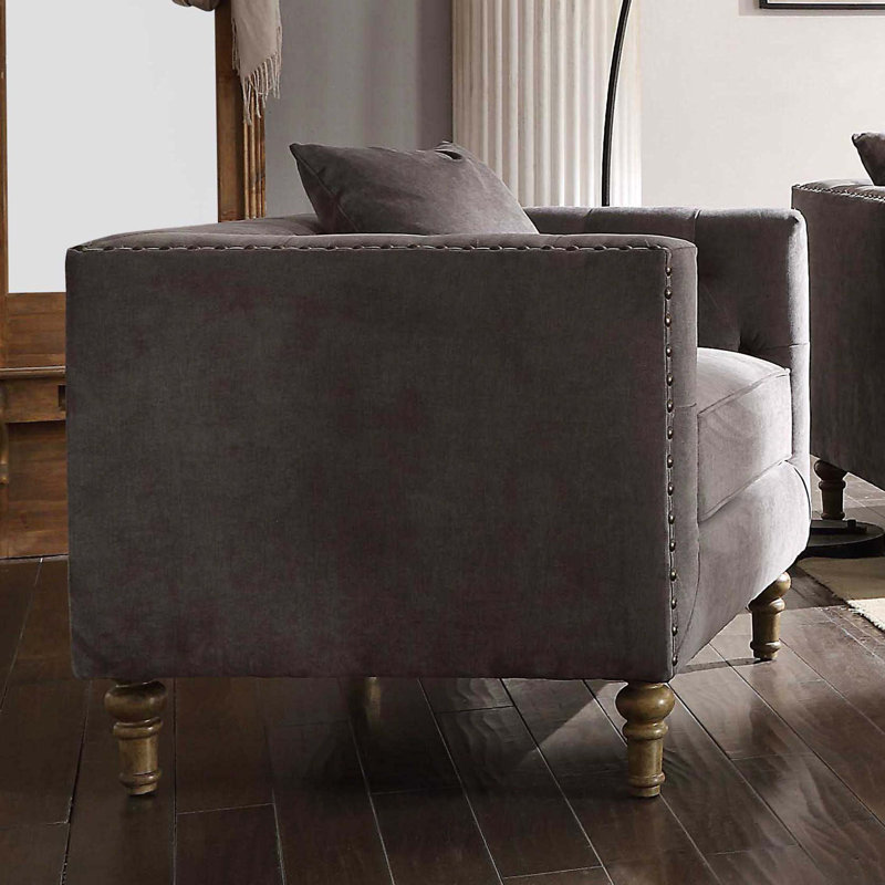 Chaise d'appoint avec coussin