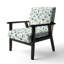 Fauteuil d'appoint rembourré Teal-156521196