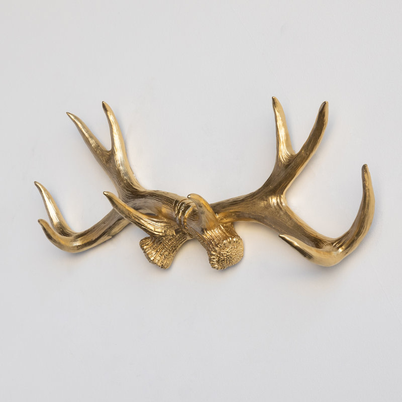 Bellefonte Resin Wall Wall Hook, Gold