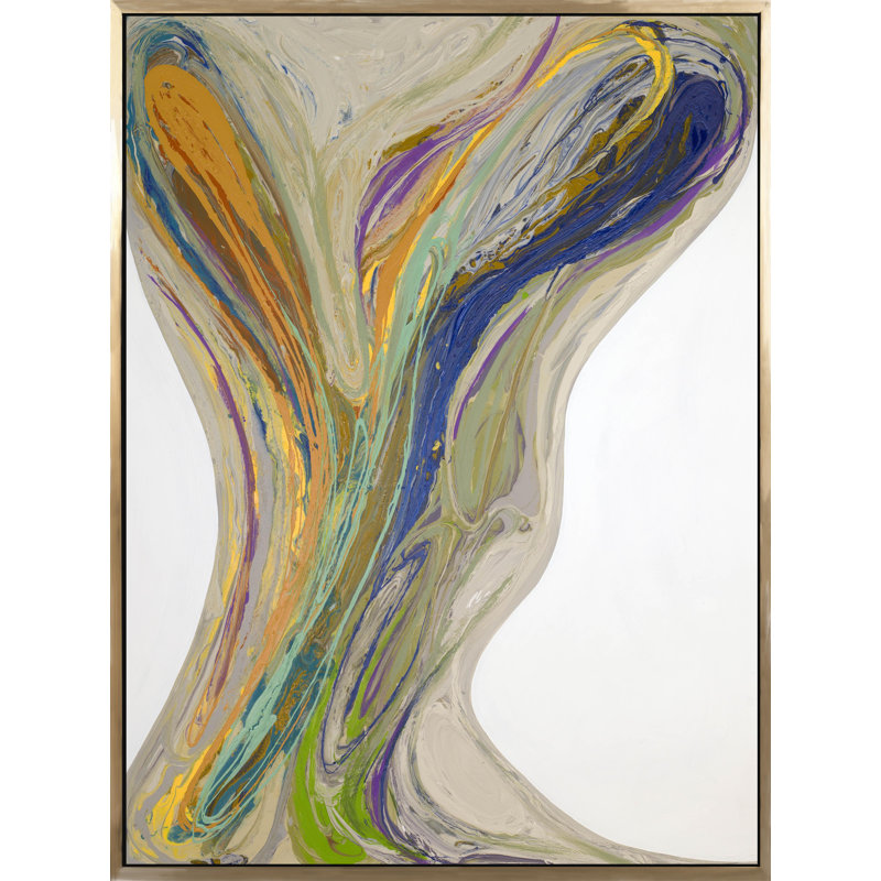 Pour It On Painting, 60" H x 48" W