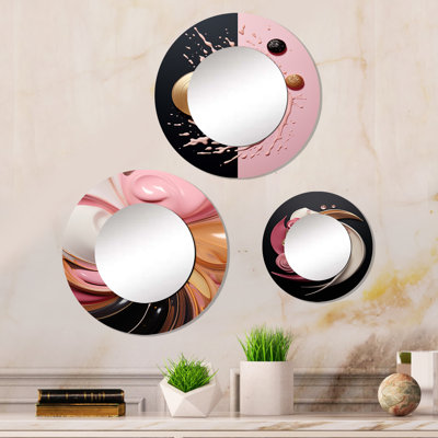 Metal Round Mirror