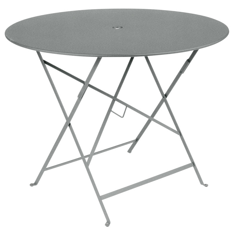 Table bistro Bistro, L 38 po x P 38 po x H 29 po, Gris Lapilli
