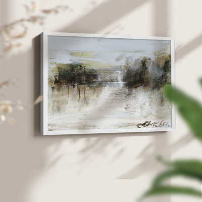 Wintery Horizon I - Reproduction encadrée - Restickable