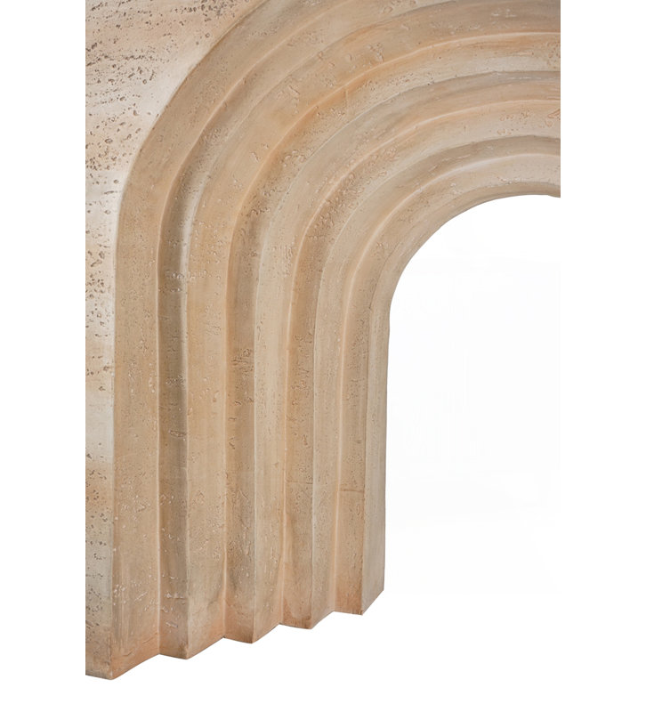 Modern Arched Sculptural Console Table