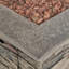 32'' Stone Square Mgo Fire Pit W/ Grey Top- 40,000 Btu