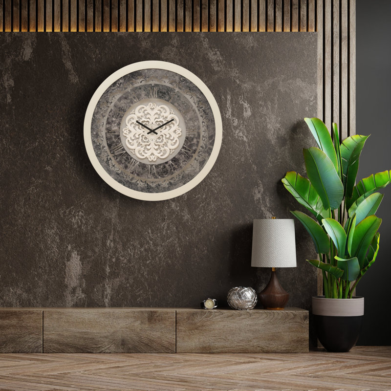 Alaiah Wood Wall Clock
