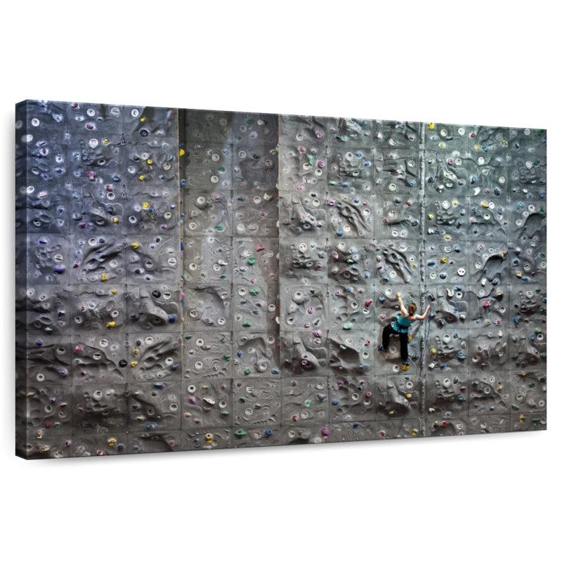Sireci Climbing Practice, 32" H x 48" W