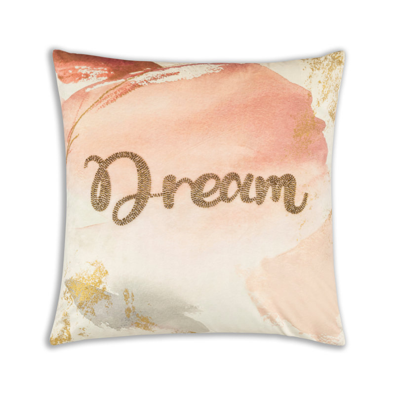 Dream Abstract Down Throw Pillow