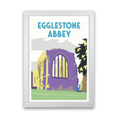 Egglestone Abbey Portrait by Richard O'Neill - Print