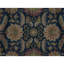 Wool Oriental Area Rug in Blue/Rust/Brown