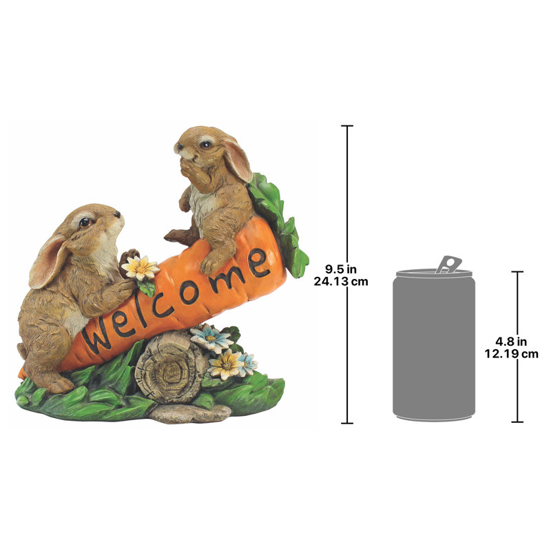 Statue «Bunny Bunch Fun Welcome»