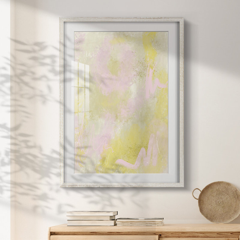 Lily's Laugh I - impression encadrée, H 25,5 po x l 17,5 po, Blanc