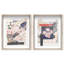 Milano Collage Set Shadowbox Floral & Botanical Print by Oliver Gal, Black Frame, 16 x 20-303933484-303933485