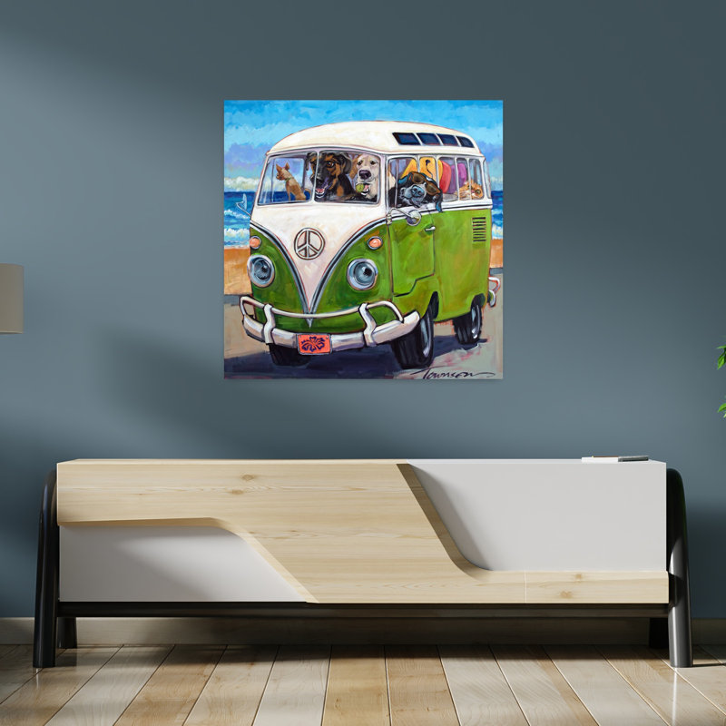 «Hang Loose», art contemporain pour chien, H 36 po x l 36 po
