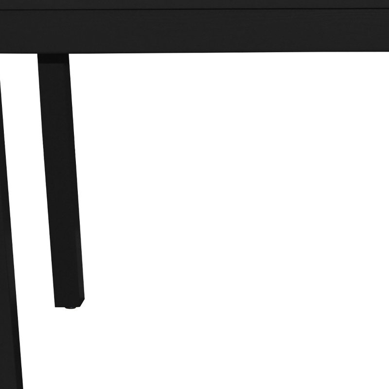  Table de salle à manger 48 ", 30"H x 48"L x 27"W, Black