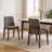 Upholstered Armless Dining Chairs-582914897