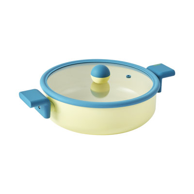 Cocotte basse danoise forgée 9 po