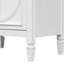 Meuble-lavabo de 60 po avec deux meubles-lavabos de 30 po, bois massif et construction, lavabo en céramique lisse, détails rétro, grand espace de rangement, lavabo double à fermeture en douceur, construction, tiroirs