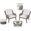 Delyn Patio Dining Side Chair with Cushion